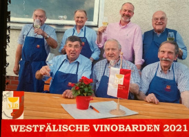 Letztes Treffen der Westfälischen Vinobarden im Jahre 2021